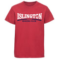 Islington Boxing Club Kids Large Logo T-Shirt - Red