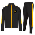 Sport Karate Kids Slim Fit Tracksuit - Black/Yellow