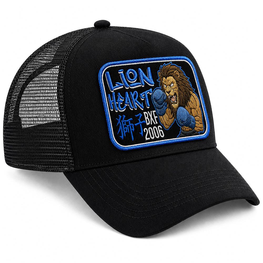 Animal Lion Heart Trucker