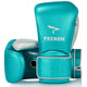 Phenom SG-202S Hook & Loop Sparring Gloves - Metallic Teal/Silver