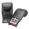 Pro Box Black Pre-Shaped Leather Bag Mitt - Black