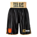LBM League Boxing Bout Shorts - Black/Gold