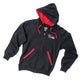 Carbon Claw Long Sleeve Zip Up Hoodie - Black