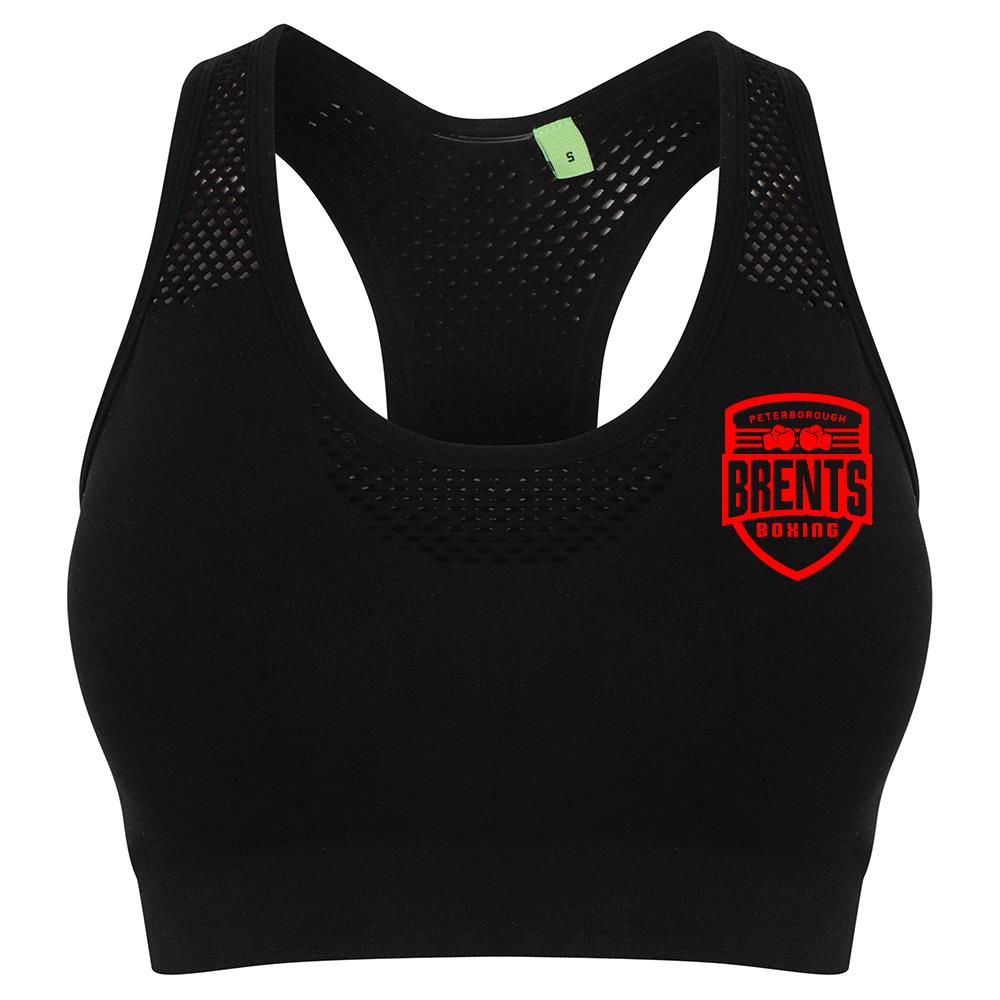 Brents Boxing Peterboro Womens Seamless Sports Bra
