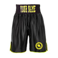 New Saints Boxing Club Satin Shorts - Black