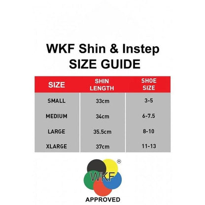 Adidas WKF Shin & Removable Instep Pads