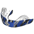 Opro Instant Custom-Fit Camo Mouthguard - Camo Blue