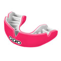Opro Power-Fit Junior Single Colour Mouthguard - Pink/White
