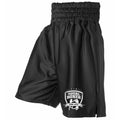 Total Boxer Satin Boxing Shorts - Black