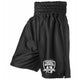 Total Boxer Satin Boxing Shorts - Black