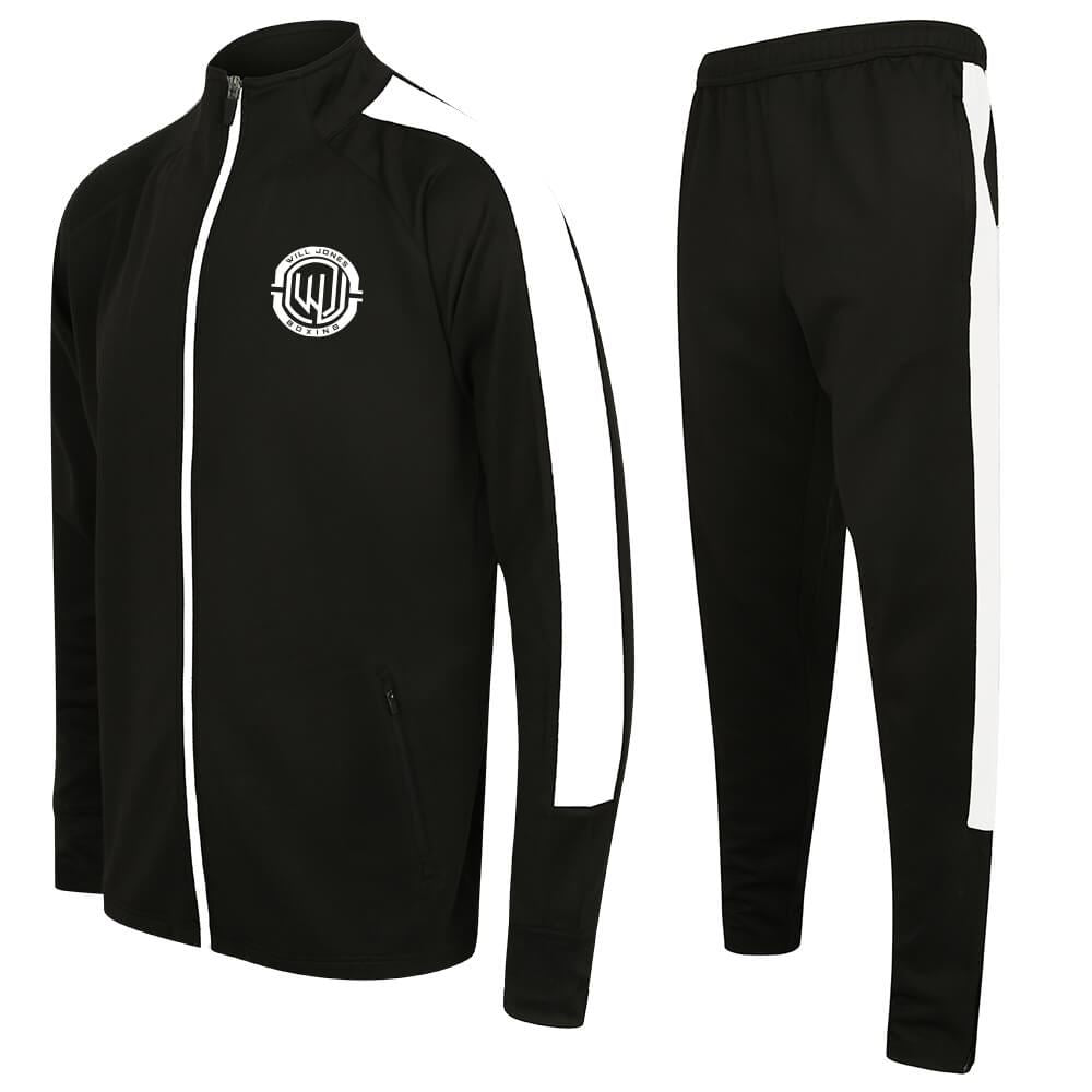 Will Jones Boxing Slim Fit Poly Tracksuit