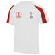Bang Bang Contrast Poly T-Shirt - White/Red