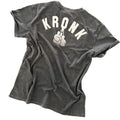 Kronk Faded G Loose Fit Vintage Wash T-Shirt - Charcoal