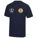 Old School Boxing Darlington Poly T-Shirt - Navy