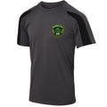 Reading East ABC Contrast Poly T-Shirt - Charcoal/Black