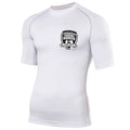 Total Boxer Short Sleeve Base Layer - White