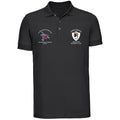 Centurions ABC Embroidered Polo Shirt - Black