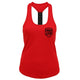 Brents Boxing Peterboro Womens Performance Strap Back Vest - Red