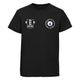 Slough Abc Cotton Kids T-Shirt - Black