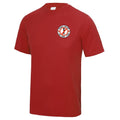 Double Jab Abc Poly T-Shirt - Red