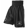 THETFORD TOWN BOXING CLUB SATIN BOXING SHORTS - Black