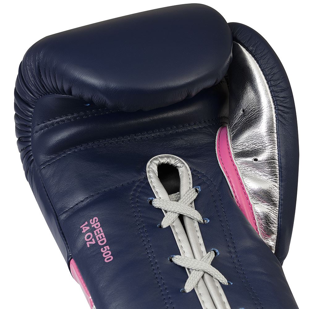 Limited Edition Adidas Adispeed Leather Lace Gloves - 12oz