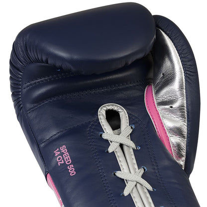 Limited Edition Adidas Adispeed Leather Lace Gloves - 12oz