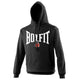 Boxfit Large Logo Branded Hoodie - Black/White