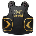 Sting Viper Training Body Protector Black/Gold - Black/Gold