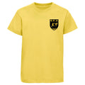 Sport Karate Kids Cotton T-Shirt - Yellow/Yellow