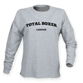 Total Boxer London  Unisex Drop Shoulder Top - Grey