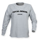 Total Boxer London  Unisex Drop Shoulder Top - Grey