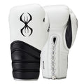 Sting Viper X Lace Up Sparring Gloves - White/Black