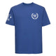 Bushey ABC Cotton T-Shirt - Royal Blue