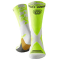 Suzi Wong Skulls X-Sole Limited Edition Boxing Socks - Neon/White