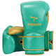 Phenom SG-202S Hook & Loop Sparring Gloves - Green/Gold