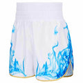 Smoke Boxing Shorts - White/Blue