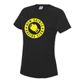 New Saints Boxing Club Womens Poly Tee - Black