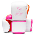 Fly Superloop Pro X2 Gloves - White/Pink/Orange