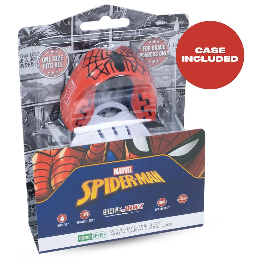 Safejawz Marvel Ortho Spider-Man Mouthguard