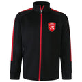 Essex University Bc Slim Fit Poly Jacket - Black/Red