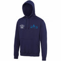 Blue Flames Abc Hoodie - Navy