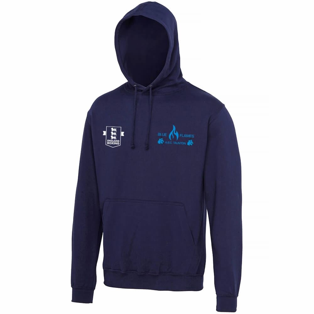 Blue Flames Abc Hoodie