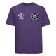 Slough Abc Cotton T-Shirt - Purple