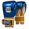 Cleto Reyes Boxing Spar Gloves - Blue/Gold