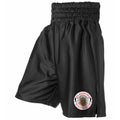 Blandford Boxing Club Satin Boxing Shorts - Black