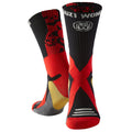 Suzi Wong Skulls X-Sole Limited Edition Boxing Socks - Black/Red
