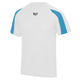 Boxfit Contrast Poly T-Shirt - White/Blue