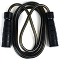 Twins Heavy Rubber Bearing Skipping Rope - Black