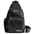 Rival Shoulder Bag with Water Bottle Compartment - Black
